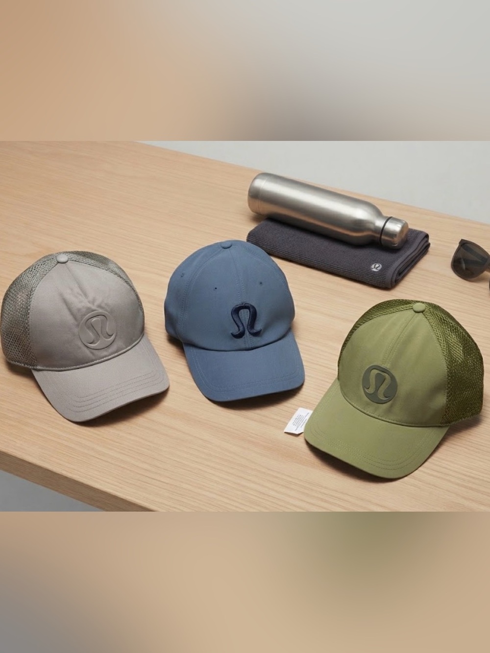 Lululemon LOT of 3 Unisex trucker Cap
